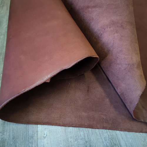 Кожа Краст 1,2-1,4 мм Коньячный фото 2