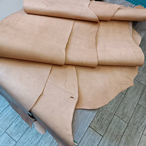 Кожа Пола 1,6-1,8 мм растит. дубл. Натуральный Италия фото 4