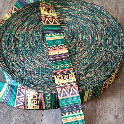 Лента ременная стропа 38 мм Пампасы  L-JUN46 - фото товара