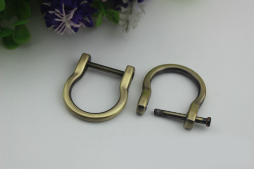 Карабин-подкова металлический КМ-2 фото 6