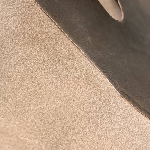 Кожа Пола 1,2-1,4 мм растит. дубл. Коричневый Италия фото 6