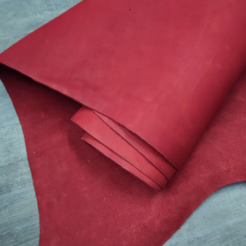 Кожа Краст 1,2-1,4 мм Красный фото 4