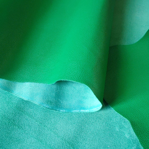 Кожа Сафьяно 1,3-1,5 мм Зеленый Италия фото 3