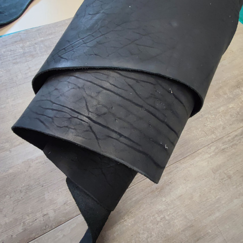 Кожа Вороток краст 2,1-2,5 мм Черный фото 2