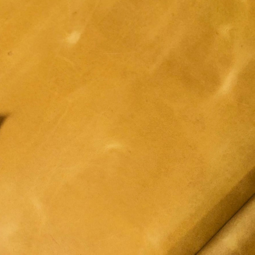 Кожа Крейзи Хорс ULTRA 1,0-1,5 мм Горчичный фото 3