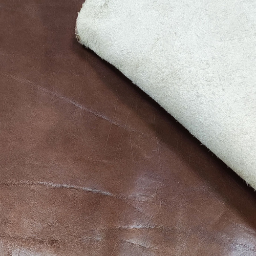 Кожа КРС раст. дуб. Puccini 1,2-1,4 мм Коньяк фото 5