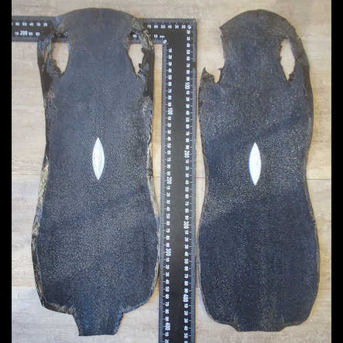 Кожа ската натуральная фактурная фото 8