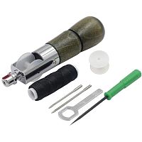 Ручная машинка для шитья кожи и комплектующие арт. 002