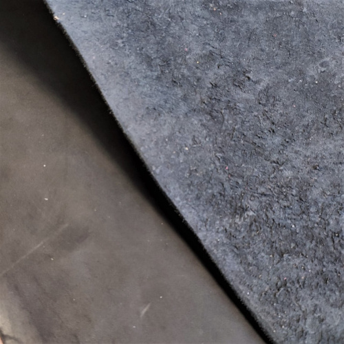 Кожа вороток 3,6-4,0 мм комб. дубл. Черный Белоруссия фото 5