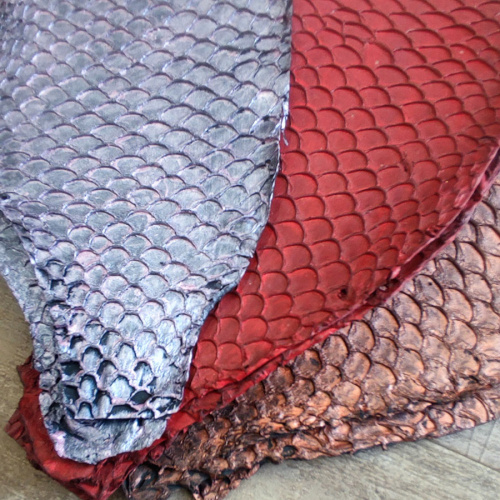 Кожа рыбы Карп Перламутр фото 8 Кожа рыбы Карп Перламутр фото 8