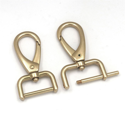 Карабин 15-40 мм с винтом Латунь арт.1540 фото 2