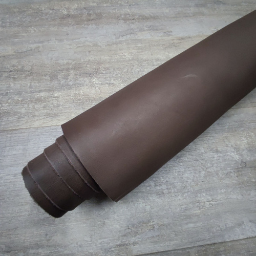 Кожа Краст 1,3-1,5 мм Шоколад Куски