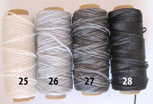 Нить для кожи вощеная 1,8 мм 210D фото 6