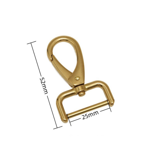 Карабин 15-40 мм с винтом Латунь арт.1540 фото 9