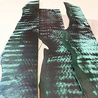 Кожа Пола краст 4,0-4,2 мм Шарк Зеленый