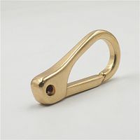 Карабин арт.3726 Латунь  - купить для кожевенного хобби