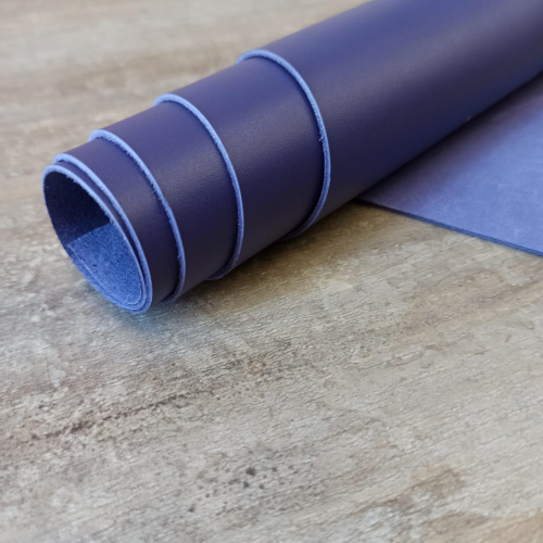 Кожа теленка 1,2 мм фиолетовый Италия