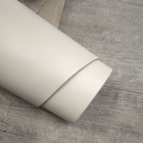 Кожа ШСК 2,1 мм пылевидная с покр. Бежевый фото 3