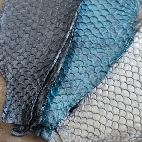 Кожа рыбы Карп Перламутр фото 5 Кожа рыбы Карп Перламутр фото 5