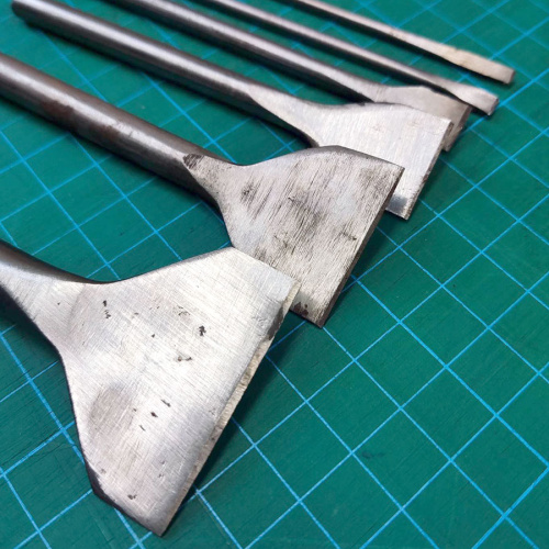 Уценка! Нож прорубной для кожи  фото 4