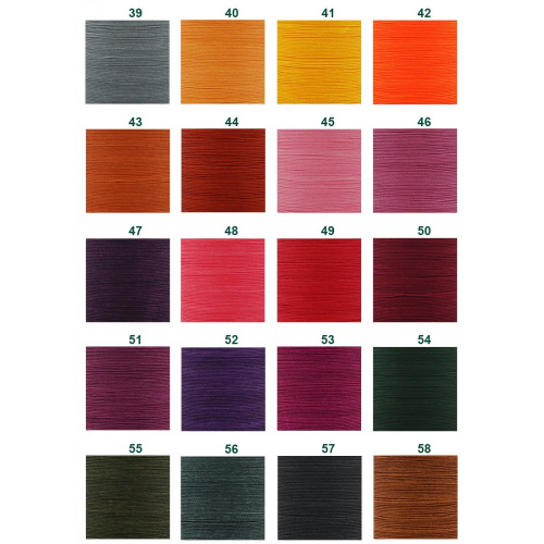 Нить для кожи вощеная 1 мм плоская Galaces 20 м фото 3