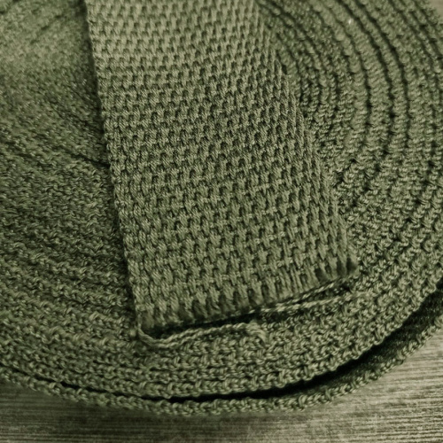 Лента ременная стропа 32 мм, х/б, толщ.1,5 мм фото 19