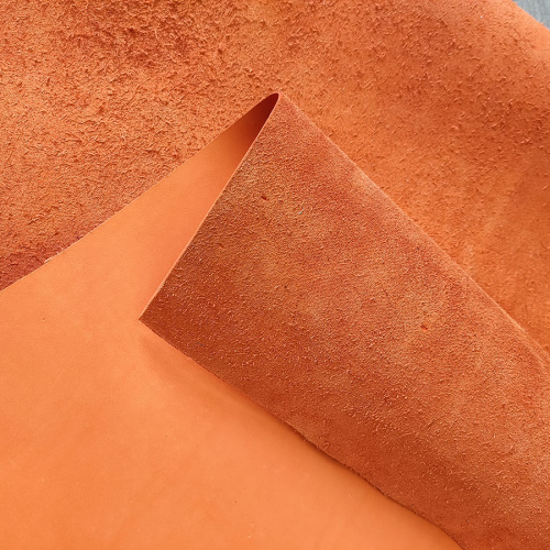 Кожа Краст 1,2-1,4 мм Оранжевый фото 4