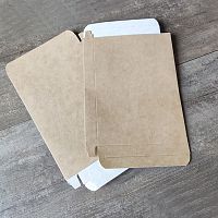 Коробка подарочная для Обложки паспорта, картон  - купить для кожевенного хобби