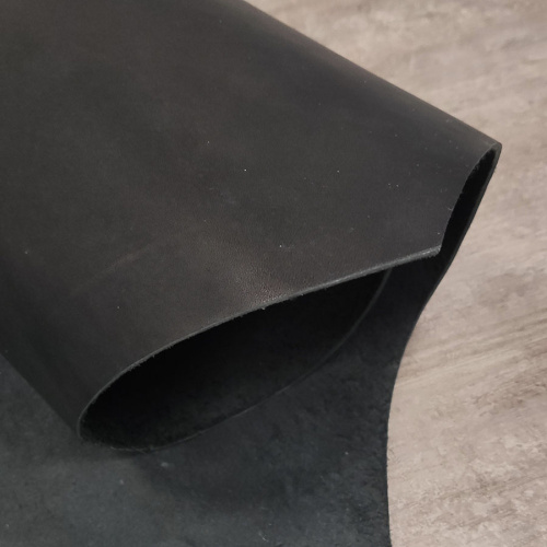 Кожа Юфть 1,8-2,0 мм комб. дубл. Черный Россия фото 4