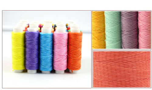 Нить для кожи вощеная 1 мм плоская Galaces 20 м