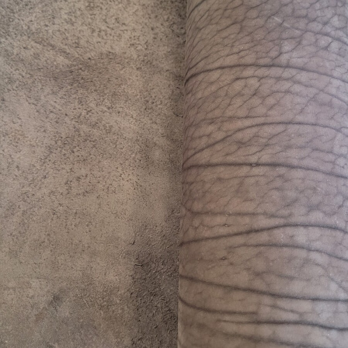 Кожа вороток ШСК краст 3,6-4,0 мм комб. дубл. Коричневый Белоруссия фото 3