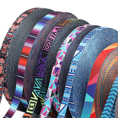 Лента ременная стропа 20-25 мм толщ. 2 мм Летние мотивы фото 2