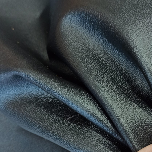 Кожа КРС 1,2-1,4 мм Бергамо Черный фото 4