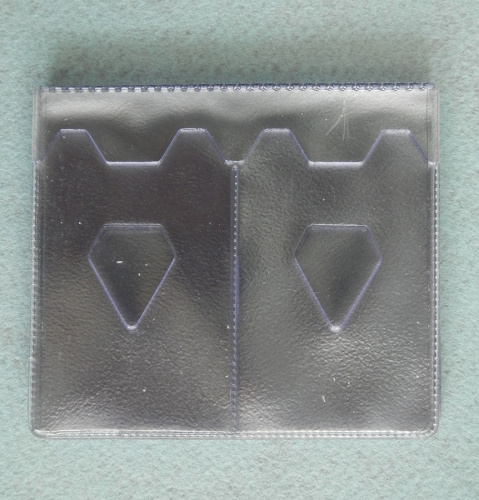 Вкладыш ПВХ для картхолдера на 40 карт  KXV-040 - фото товара фото 3