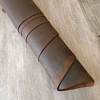 Кожа Крейзи Хорс Dark 1,4-1,6 мм Коньяк