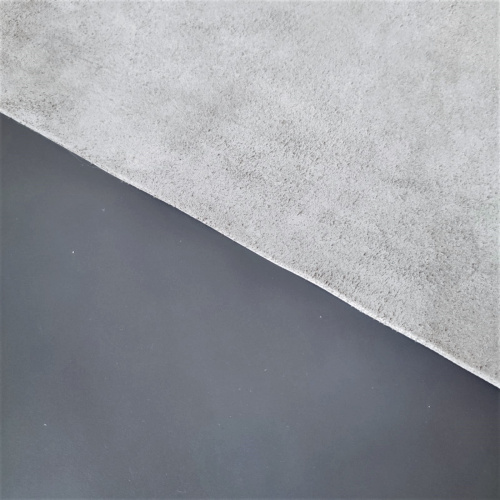 Кожа ШСК 2,1 мм пылевидная с покр. Серый фото 8