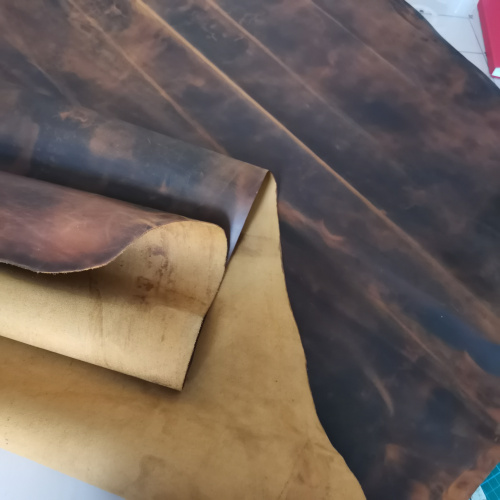 Кожа Крейзи Хорс Твинкл Twinkle 1,3-1,5 мм Табак фото 16