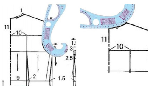 Лекала метрические портновские фото 4
