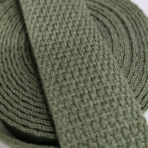 Лента ременная стропа 25 мм, х/б, толщ.1,5 мм фото 31