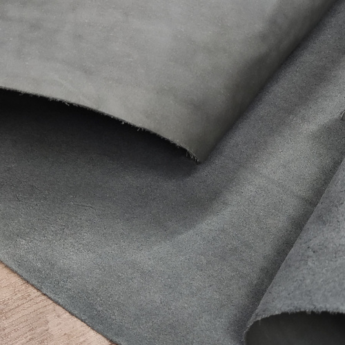 Кожа Вороток краст 1,3-1,5 мм Серый фото 3