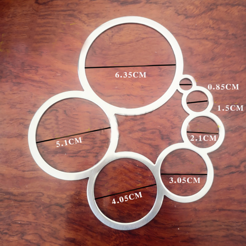 Шаблон круги Аткинсона большой  CZ02 - фото товара фото 4