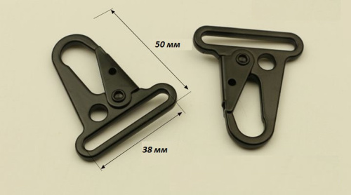 Карабин металлический 20 - 38 мм KM-arm38 фото 2