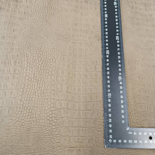 Кожа Кайман 1,2-1,6 мм Хаки матовый фото 2