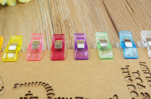 Клипсы для фиксации материала фото 5