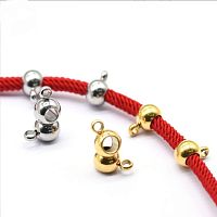 Бусина 6,5х4 мм для подвесок на браслеты Сталь  - купить для кожевенного хобби