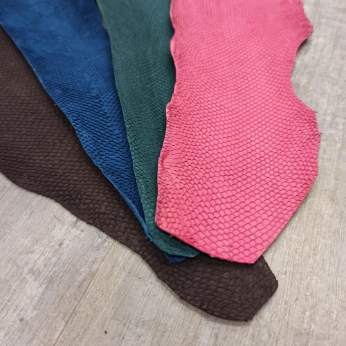 Кожа рыбы 0,7 мм Лосось ассорти фото 7