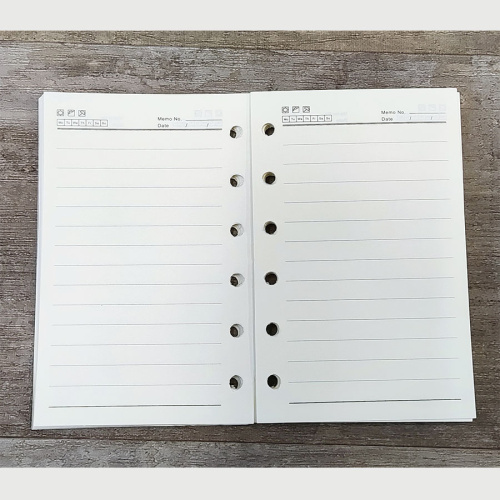 Блок бумажный для ежедневников А5-А7 80 листов с календарем фото 11