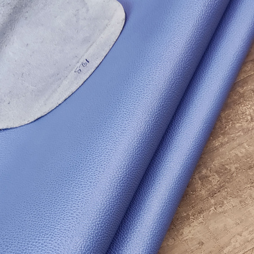 Кожа Сафьяно 1,3-1,5 мм Васильковый Италия фото 2