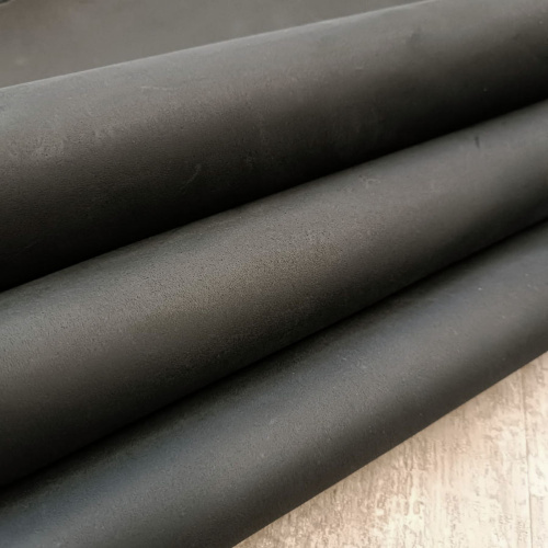 Кожа Крейзи Хорс 1,3-1,5 мм OIL Черный  фото 2