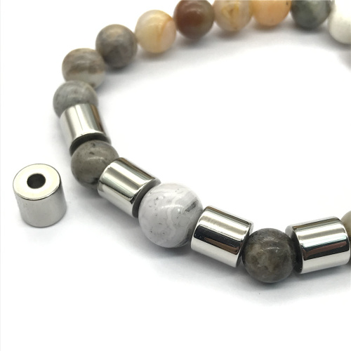 Бусина 2,5 мм для браслетов Сталь B70  BR-B70 - фото товара